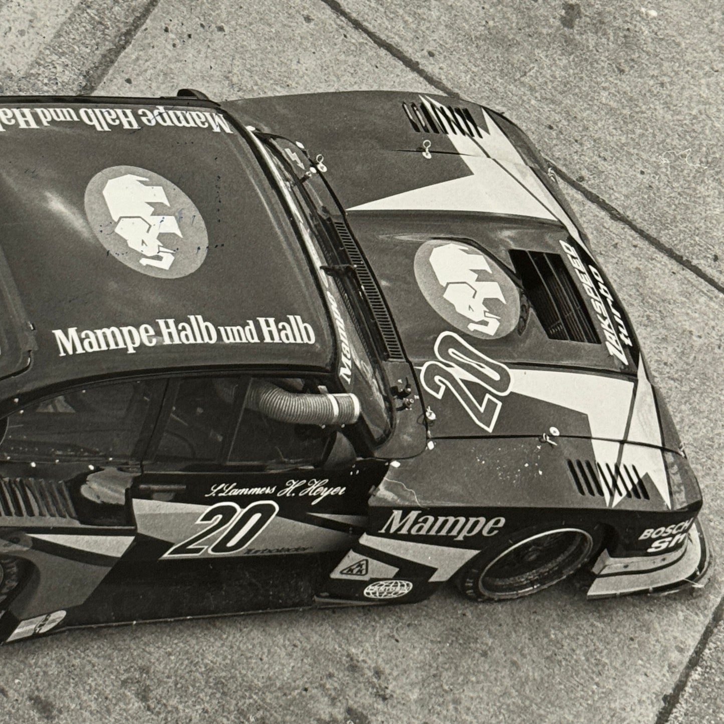 Ford Capri Turbo 1000 KM Nurburgring 1979 Photo Photograph Hans Heyer