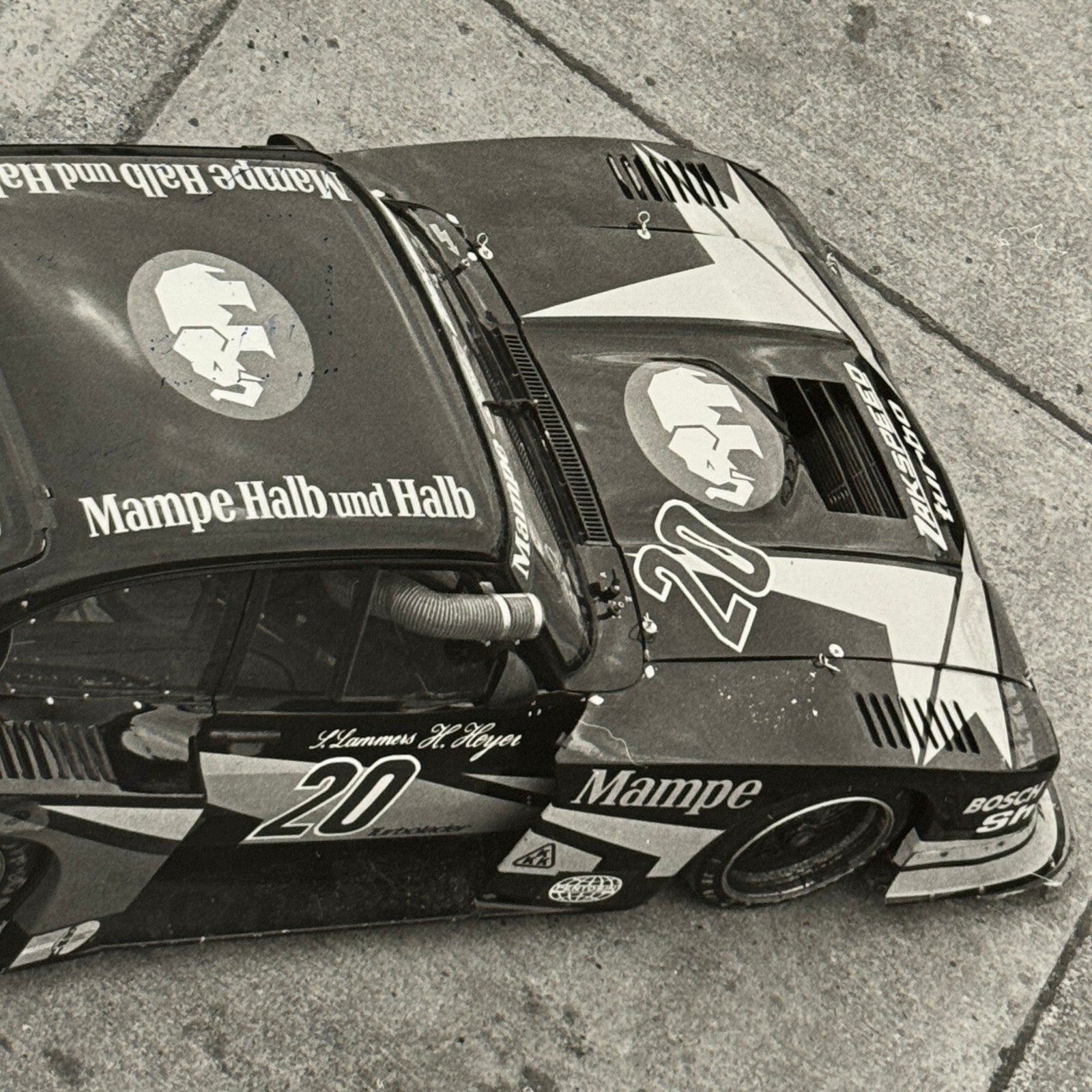 Ford Capri Turbo 1000 KM Nurburgring 1979 Photo Photograph Hans Heyer