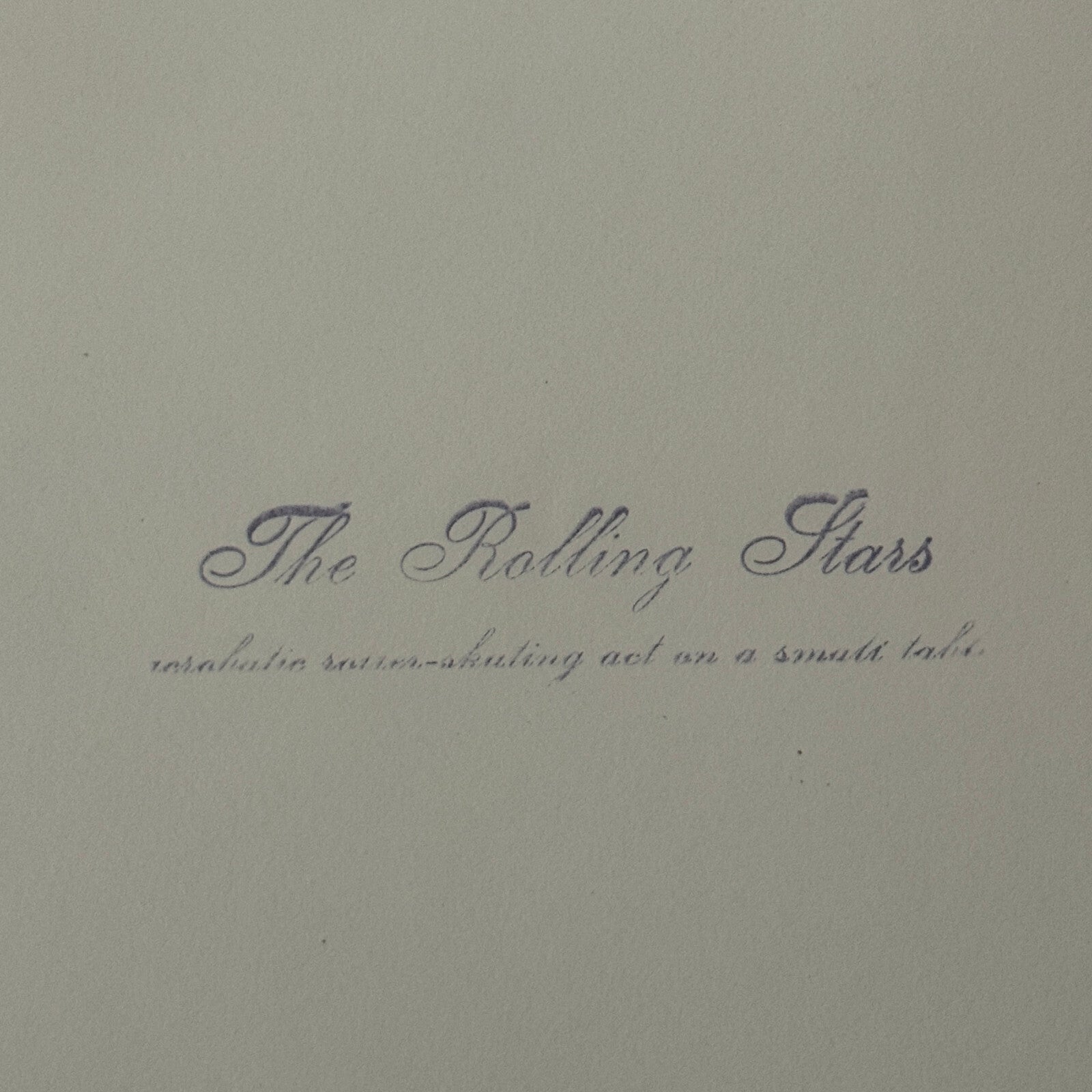 Vintage Rollerskating Roller Skate Circus Performer Photo Photograph