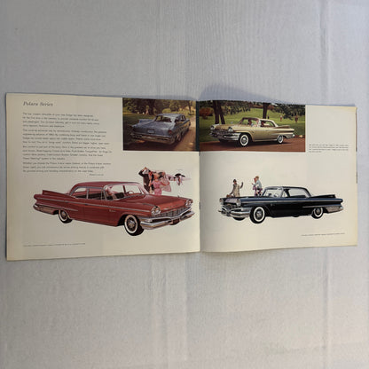 1960 Dodge Polara Series Car Sales Brochure Catalog Wagon Convertible Hardtop
