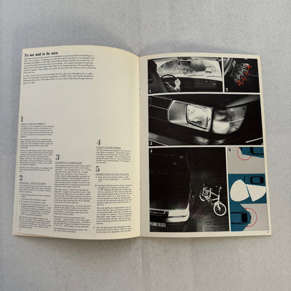 Saab 900 Engineering Features Book Brochure 1979 Saab 900 Turbo GLi EMS GLE