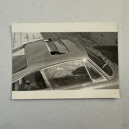Vintage Porsche 911 Car Sunroof Photo Photograph Print
