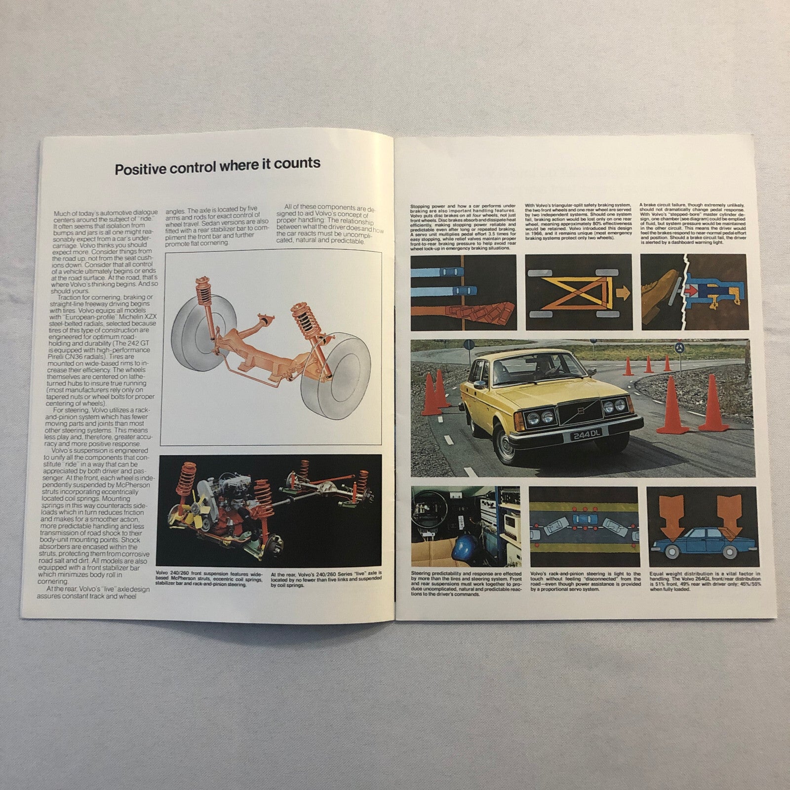 1978 Volvo Sales Brochure Catalog 262C 260 240 Series 242 GT