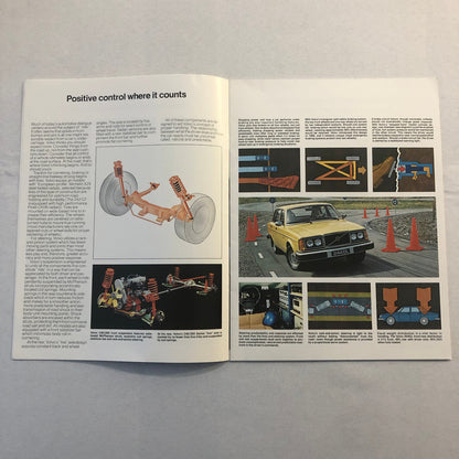 1978 Volvo Sales Brochure Catalog 262C 260 240 Series 242 GT