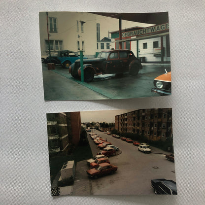 Vintage Car Photo Photograph Lot of 13 - Antique Mercedes Benz in Germany Etc 