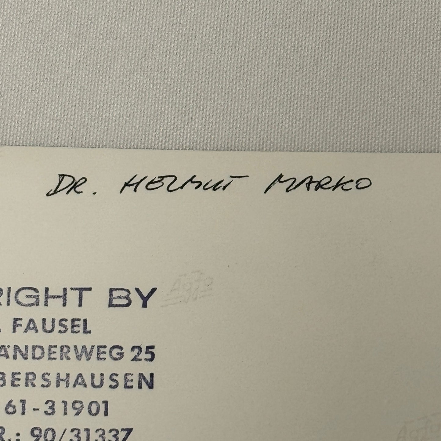 Vintage Racing Photo 1972 Monaco Grand Prix Dr Helmut Marko Photograph