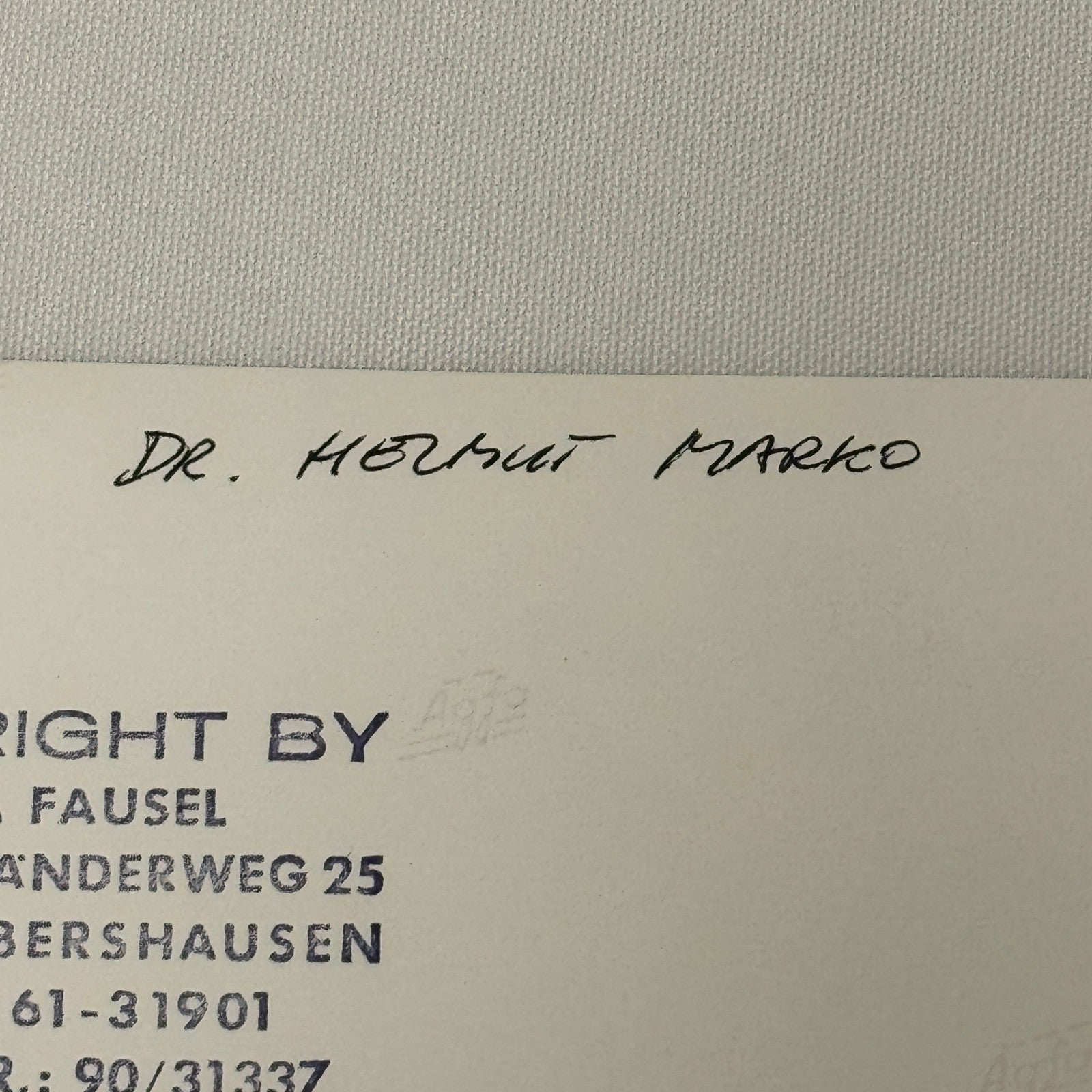 Vintage Racing Photo 1972 Monaco Grand Prix Dr Helmut Marko Photograph