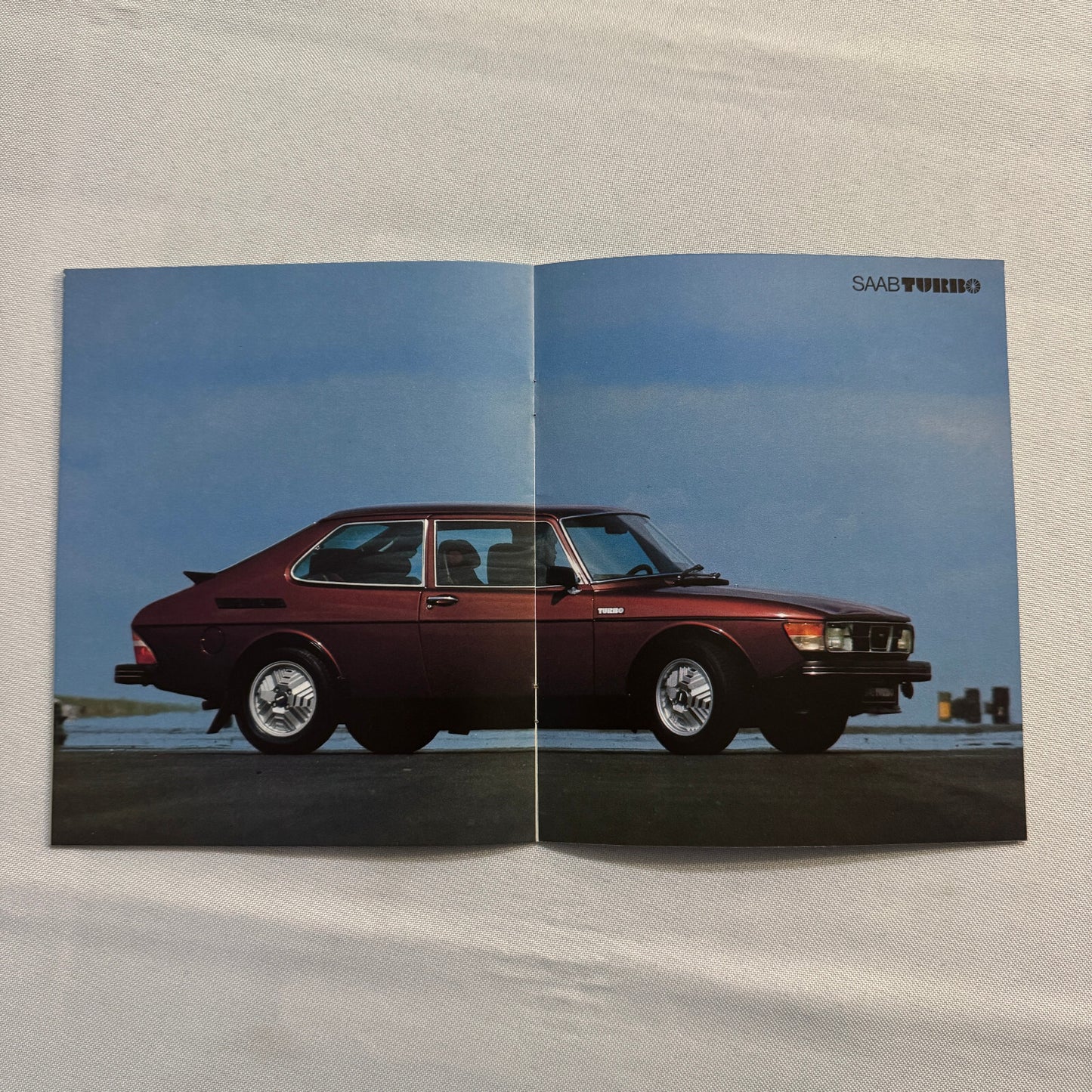 1978 Saab Turbo Car Sales Brochure Catalog Advertising Vintage