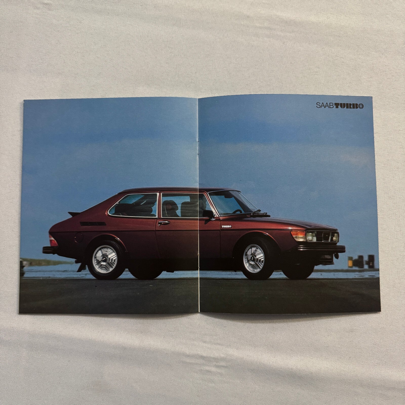 1978 Saab Turbo Car Sales Brochure Catalog Advertising Vintage