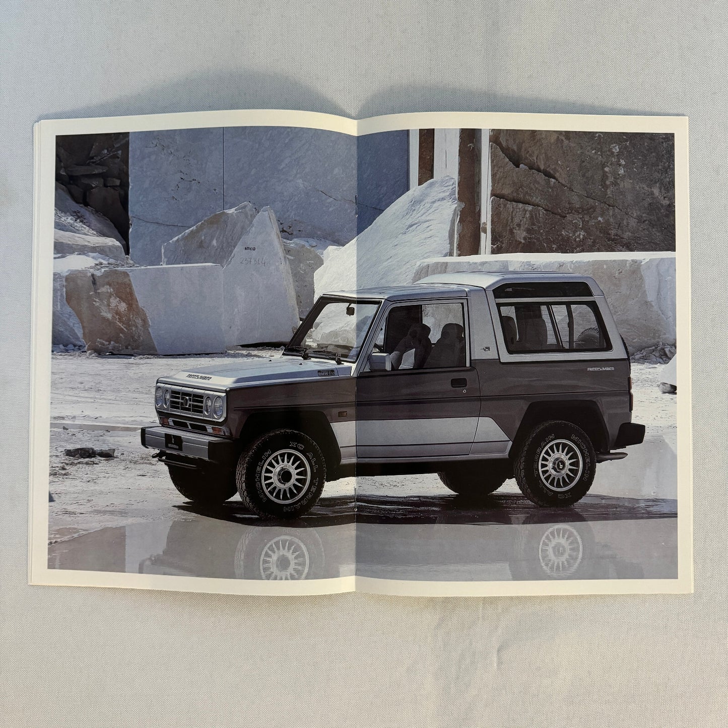 1991 Bertone Freeclimber SUV Sales Brochure BMW Engine Bertone Free Climber