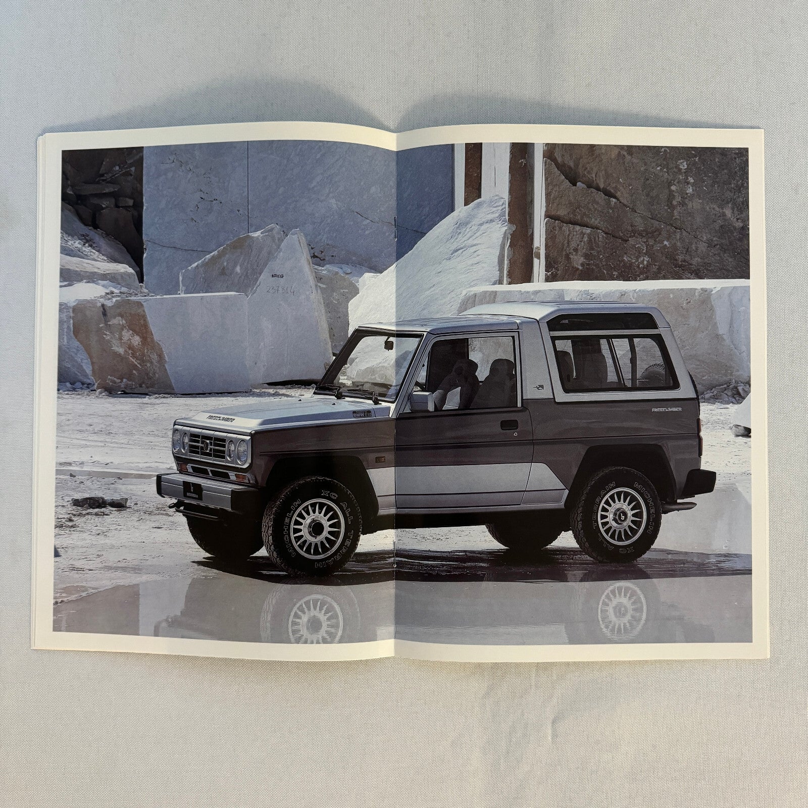 1991 Bertone Freeclimber SUV Sales Brochure BMW Engine Bertone Free Climber