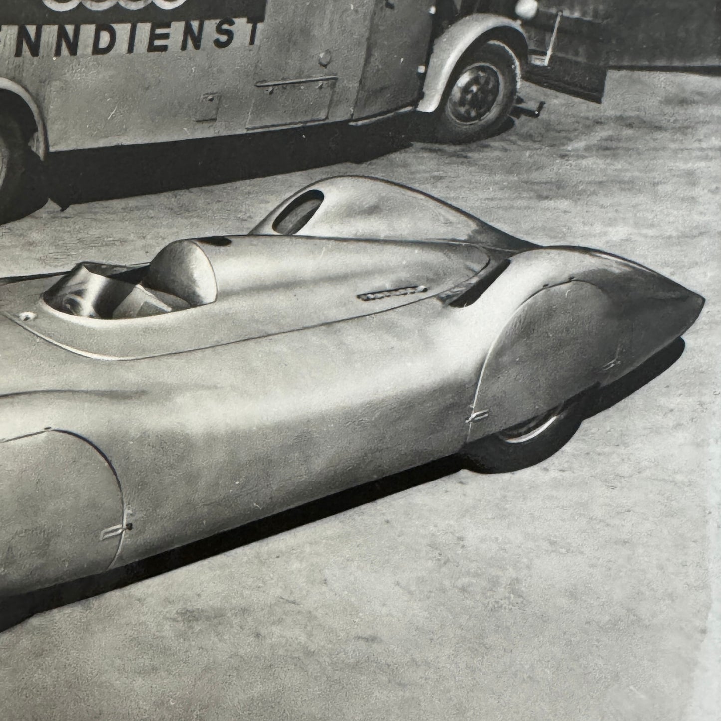 Auto Union Streamline Racing Car Photo Photograph Bernd Rosemeyer 1937 1938