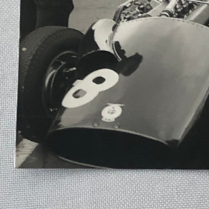 Vintage Racing Photo Photograph BRM Race Car