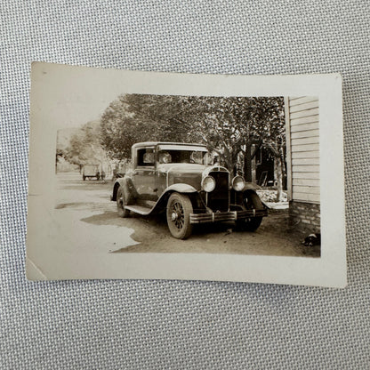Vintage Buick Car Photo Photograph Print Automobile Snapshot