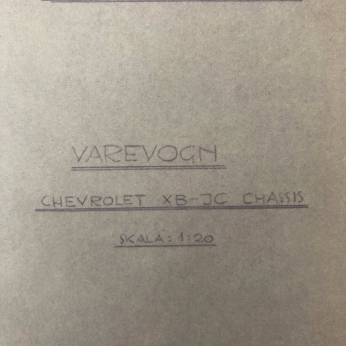 1939 Coachbuilder Truck Design Blueprint Rendering Blue Print Panel Van 