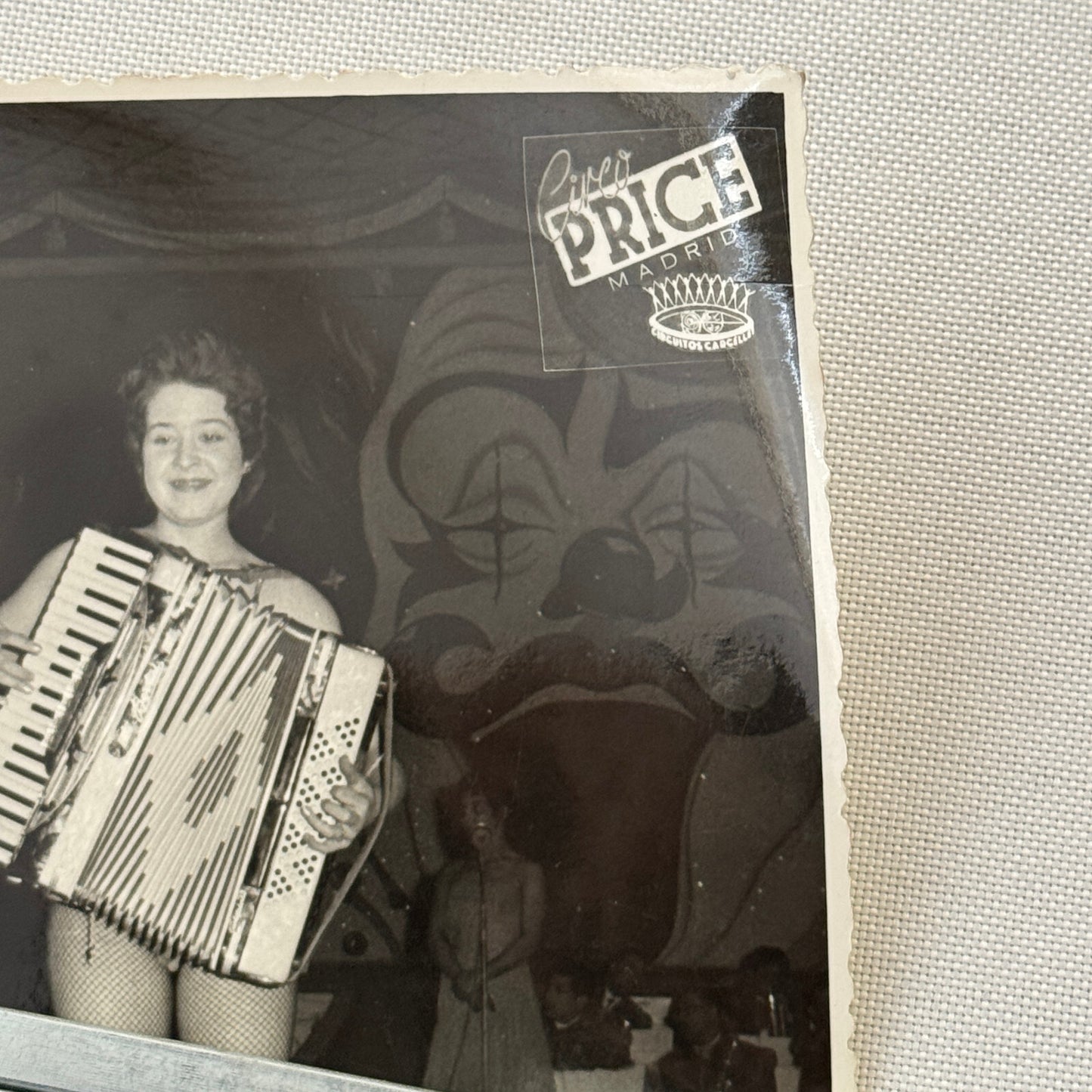 Circus Balancing Act Accordion Photo Photograph Maria Luisa Madrid Spain