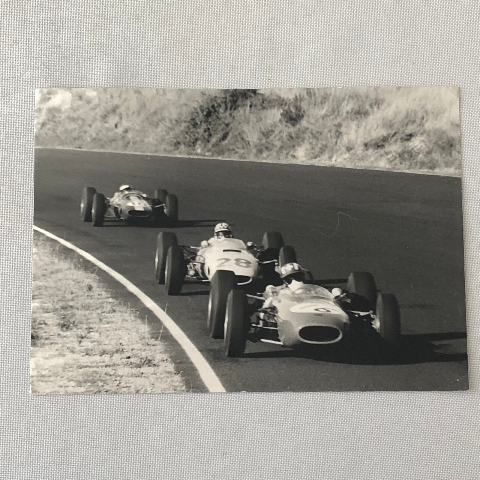 Vintage Racing Car Photo Photograph Print Jim Clark Innes Ireland Jo Siffert 
