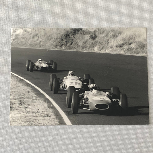 Vintage Racing Car Photo Photograph Print Jim Clark Innes Ireland Jo Siffert 