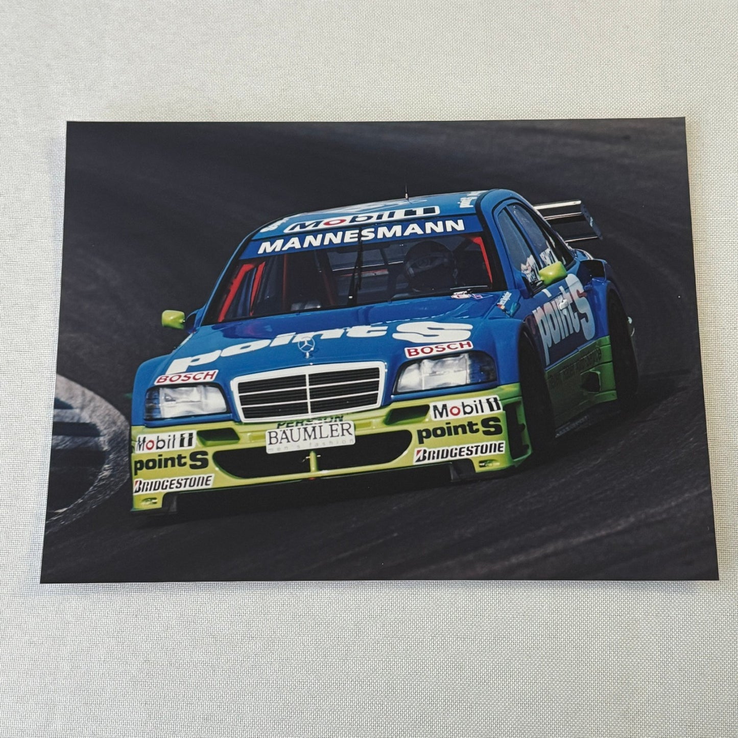 1996 Mercedes ITC AMG Racing Press Kit Dario Franchitti Ellen Lohr Kurt Thiim
