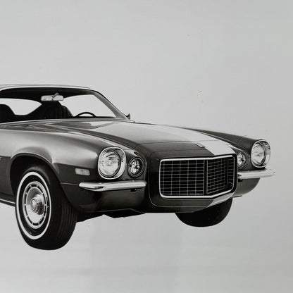 Chevrolet Camaro Vintage Photo Photograph Print Chevy 1972 1973