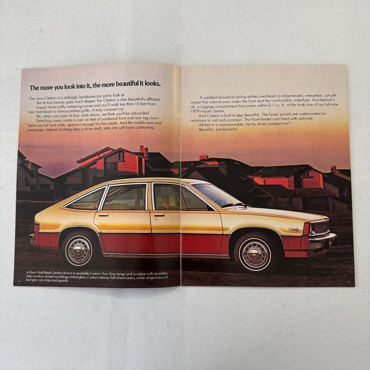 1980 Chevrolet Citation Car Sales Brochure Catalog Chevy X11 Club Coupe
