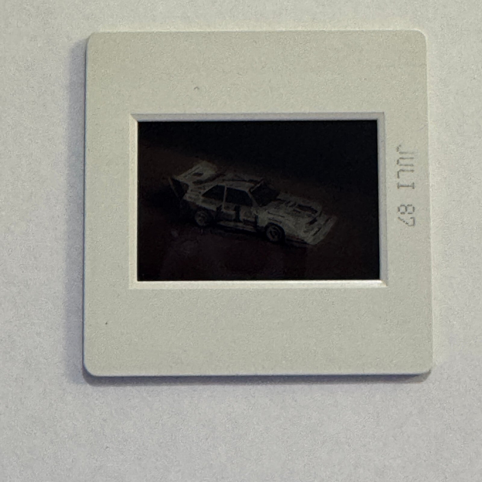 1987 Audi S1 Quattro Pikes Peak Racing Car 35mm Slide