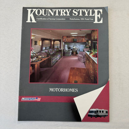 1994 Newmar Kountry Style RV Sales Brochure Catalog London Aire Mountain Aire +