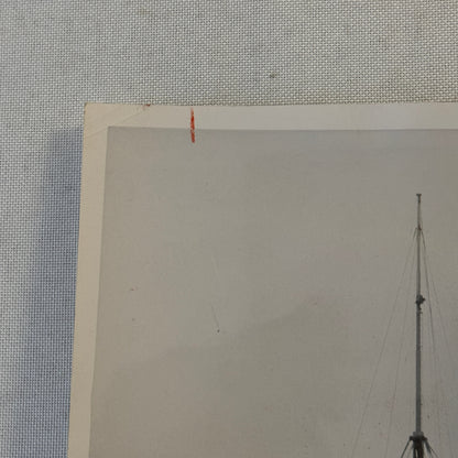 Vintage Ship Boat Photo Photograph Print NB McLean Icebreaker 1956