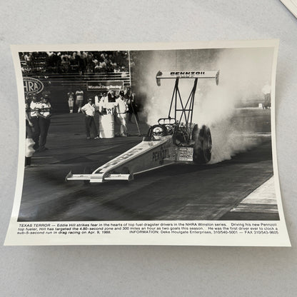 Vintage Pennzoil Racing Press Kit Top Fuel Dragster Pontiac Trans Am