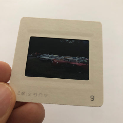 Porsche Car Show 35mm Photo Slide Vintage 1981 Porsche 911 356 +