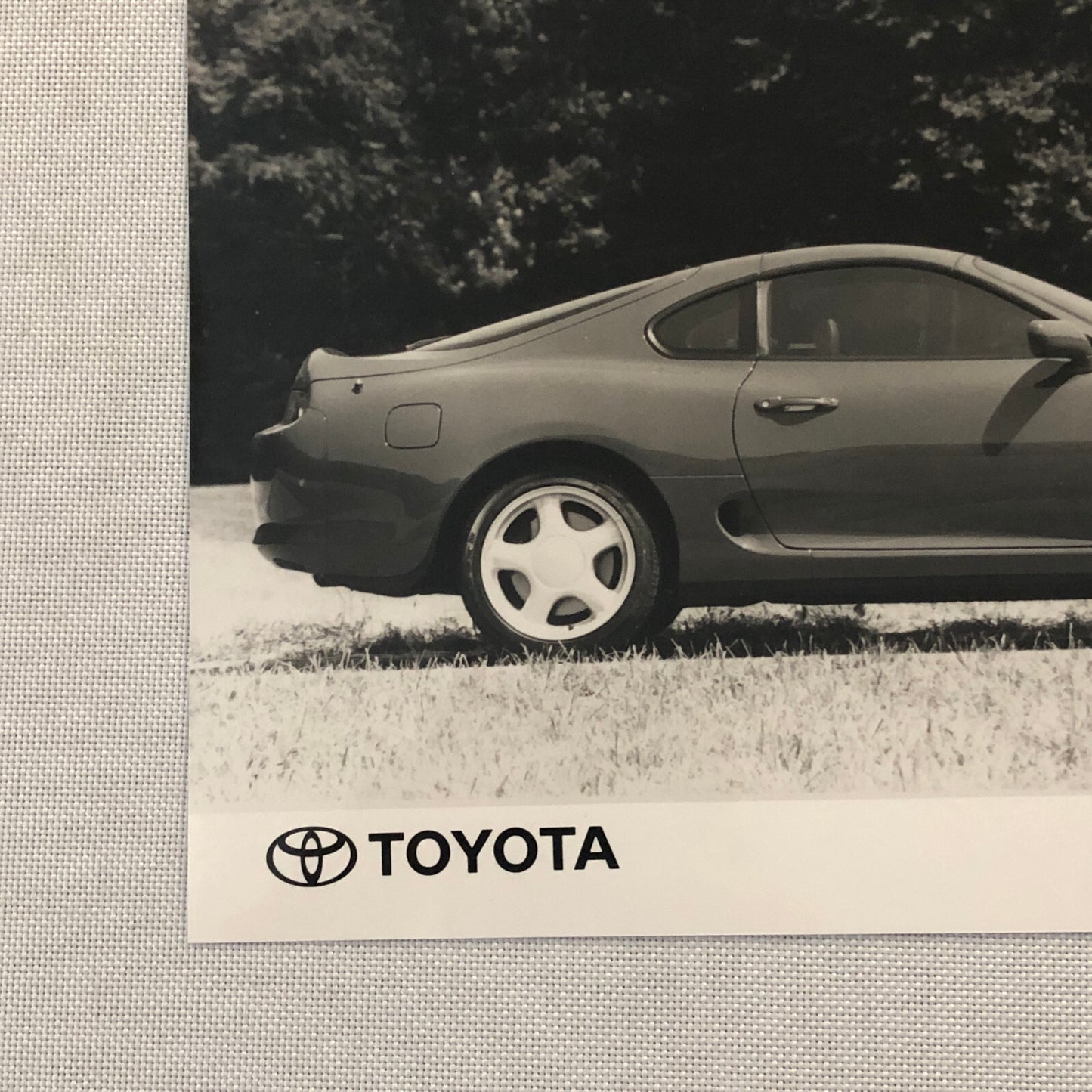 Toyota Supra Twin Turbo Factory Press Photo Photograph Print