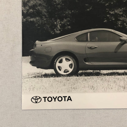 Toyota Supra Twin Turbo Factory Press Photo Photograph Print