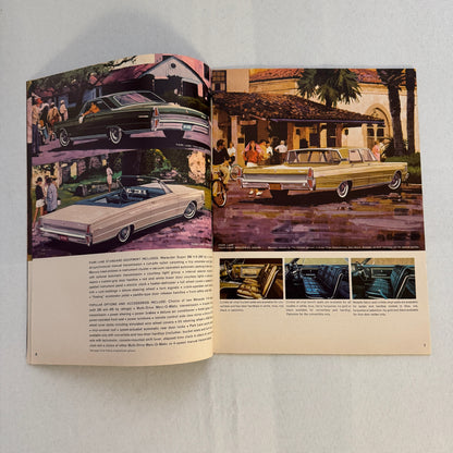 1965 Mercury Car Sales Brochure Catalog Park Lane Montclair Monterey Comet