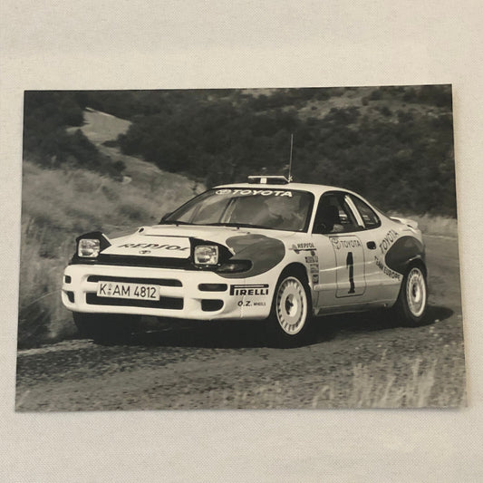 1991 Toyota Celica Group A Racing Rally Rallye Car Press Photo Photograph