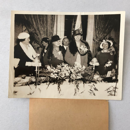 Press Photo Photograph Eleanor Roosevelt Congressional Club Breakfast First Lady