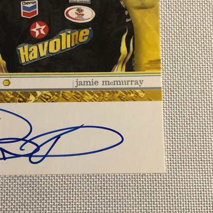 2003 2004 Wheels Authentic Autograph Jamie McMurray Auto Signed Card NASCAR
