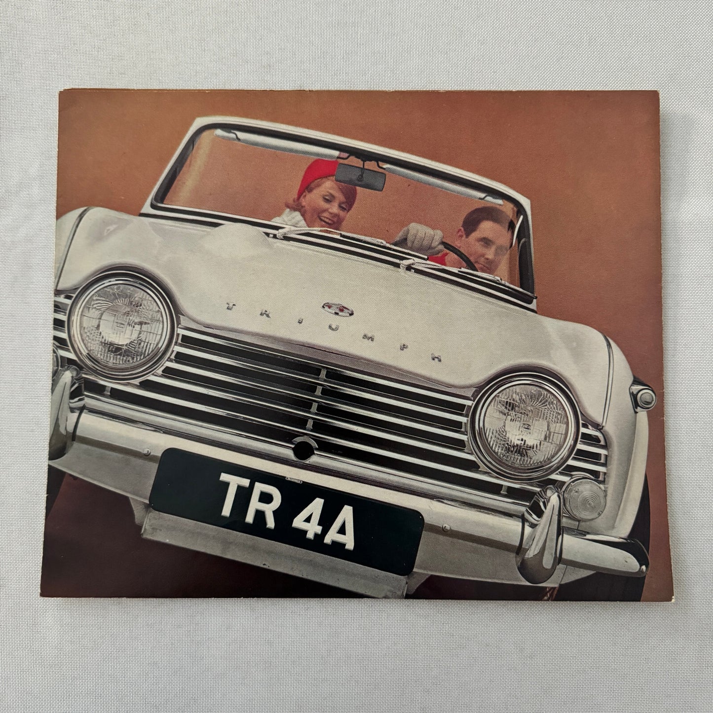 Triumph TR4A Sports Car Roadster Sales Brochure Catalog Advertising TR4 A
