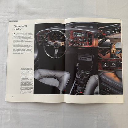 1992 Saab 900 Car Sales Brochure Catalog 900S 900i 900 Turbo Aero SWEDISH