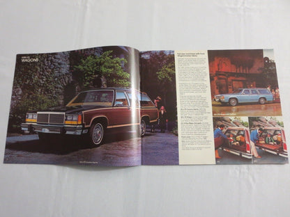 1980 Ford Wagon Sales Brochure Catalog LTD Fairmont Pinto Club Wagon 