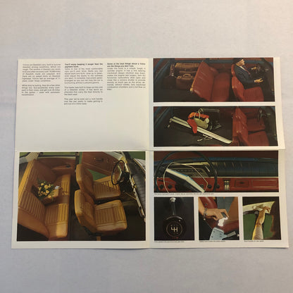 Vintage Volvo 122 S Series Sales Brochure Catalog 122 S Sedan Station Wagon 122S