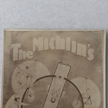 Circus Performer Unicycle Acrobat Balancing The Michelins Postcard Post Card