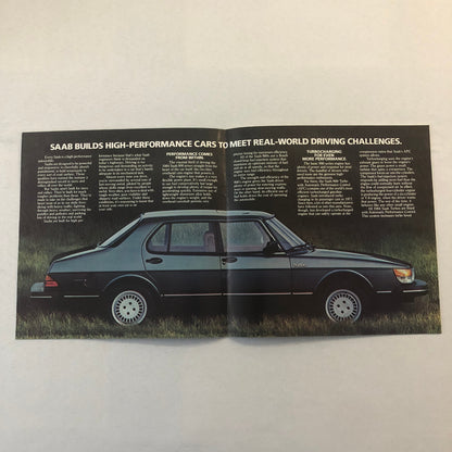 1984 Saab Car Sales Brochure Catalog Saab 900 900S Turbo 900 S