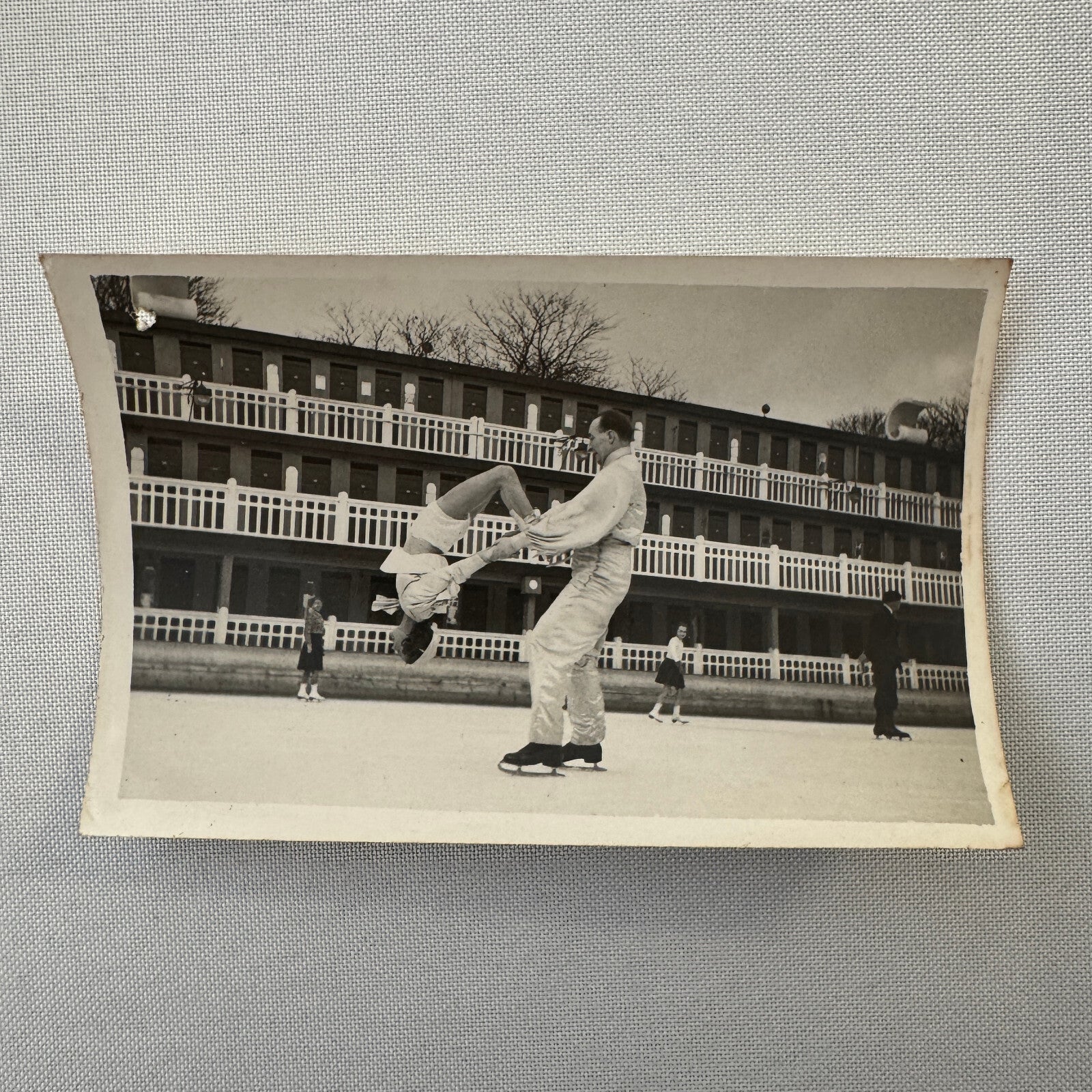 Circus Rollerskating Roller Skate Circus Act Photo Photograph The Skating Jewels