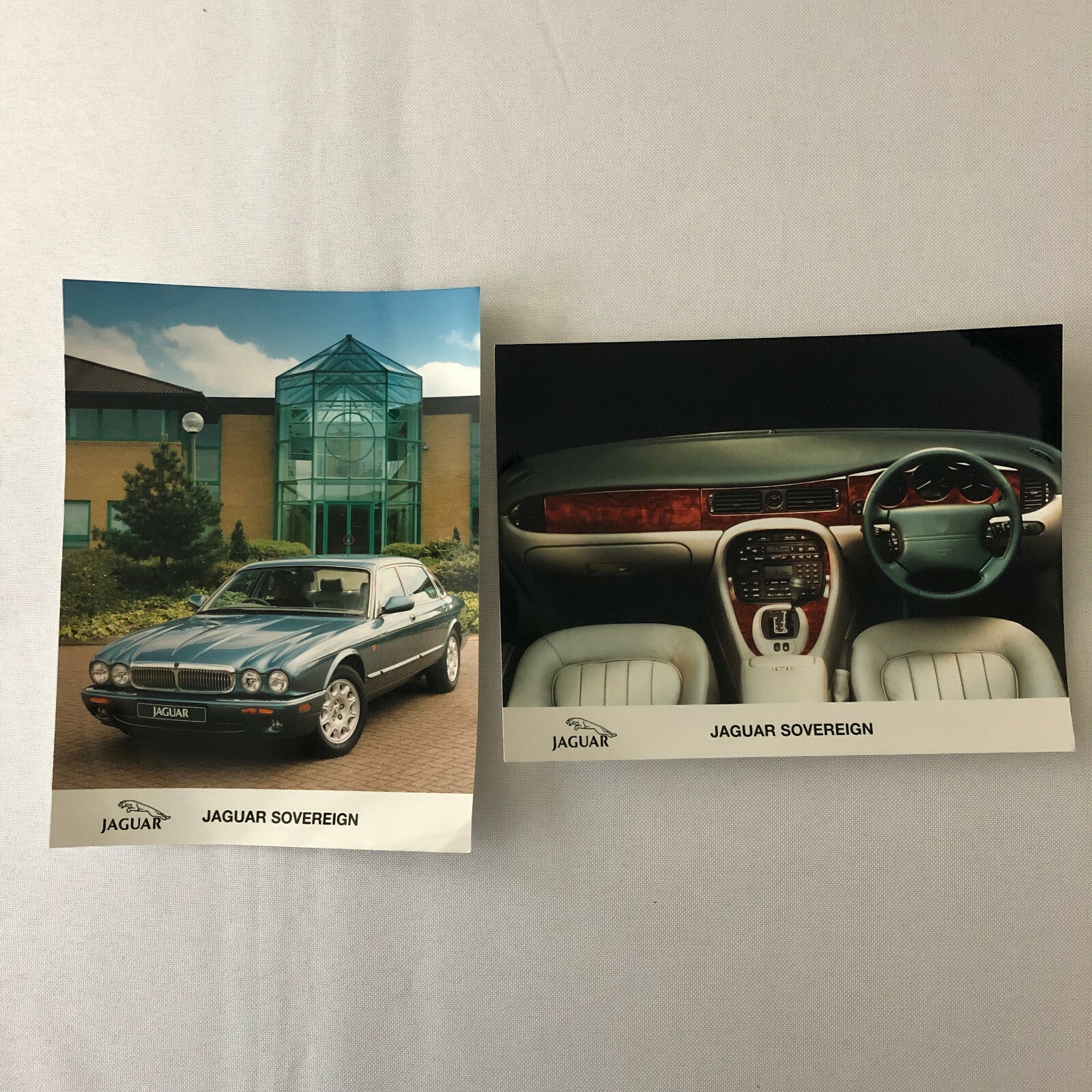 Jaguar Sovereign Factory Press Photo Photograph Print Lot of 2