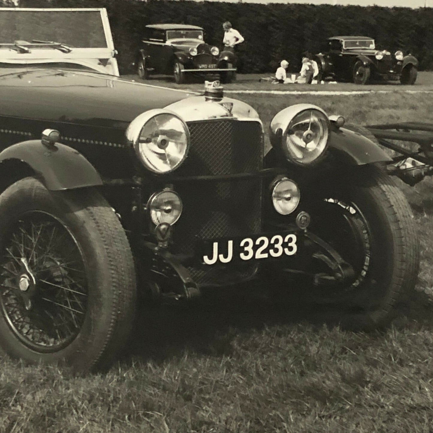 Vintage Alvis Car Photo Photograph Print 
