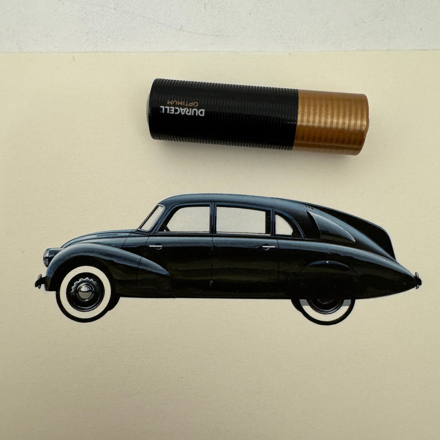 Tatra T77 Car Illustration Art Drawing Vintage Miniature Hand Drawn Robert Preis