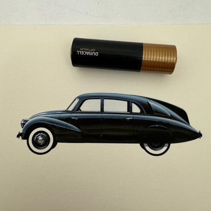 Tatra T77 Car Illustration Art Drawing Vintage Miniature Hand Drawn Robert Preis