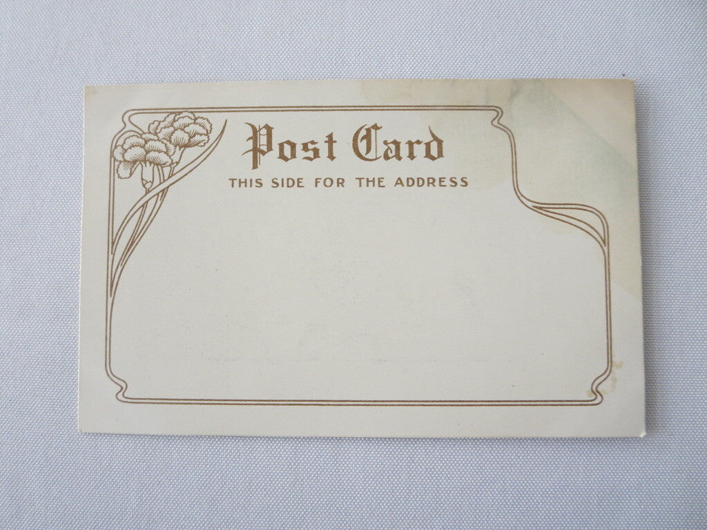 1904 Hinds Honey & Almond Cream Advertising Postcard - Lady Motorist Post Card