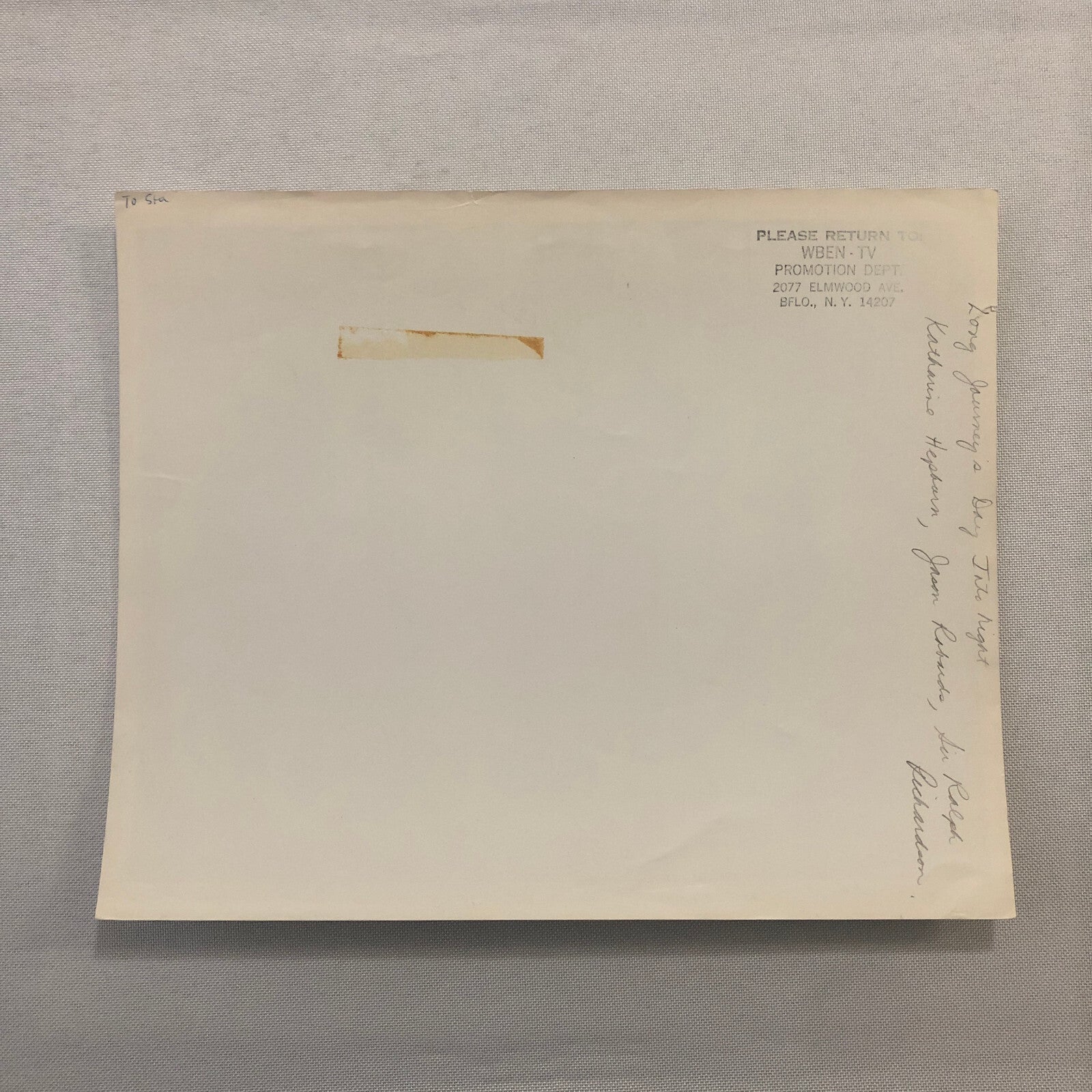 Katharine Hepburn Actress Photo Photograph Print Movie Still Long Days Journey