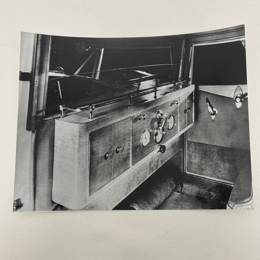1932 Duesenberg Murphy Car Automobile Interior Photo Photograph Print